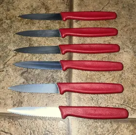 6.7831 VICTORINOX Steak Tomato Knife Pistol Grip Set Knives