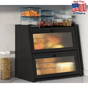 B0CNYLS5F5 VIEWCARE Bread Box Kitchen Counter