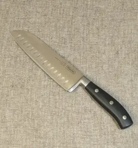 40493-3407 VIKING Santoku Knife Forged Steel Hollow Edge