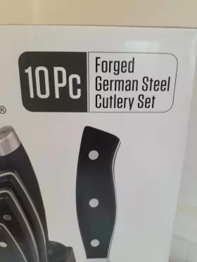 40493-9990 VIKING Steel Forged Knife Cutlery Set Block #2