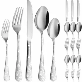 768479960378 VILIHKC Silverware Set Mirror Flatware Service