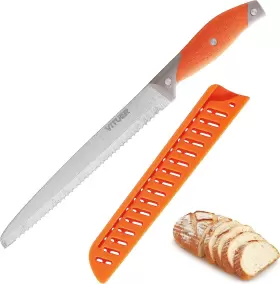 VITUER-11 VITUER Bread Knife Cover Serrated Homemade