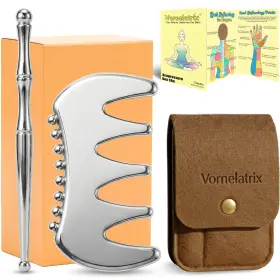 CXP-SZ-002 VORNELATRIX Solid Steel Gua Sha Myofascial Muscle