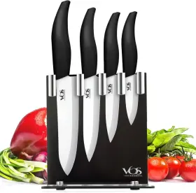 728303475348 VOS Ceramic Knife Set Knives Kitchen Wit