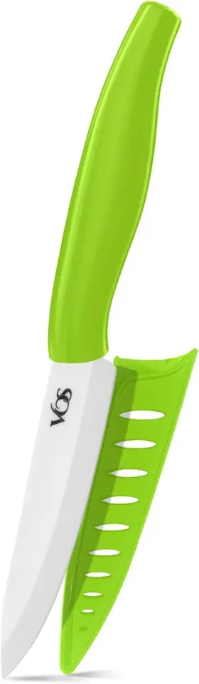 730639347442 VOS Ceramic Paring Knife Zirconia Blade Cover