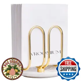 B0DBLCWFVM VROOMIUM Ceramic Napkin Holder Table Clean