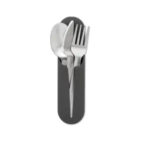 850000771543 W-P Porter Steel Utensils Silicone Spoon Fork