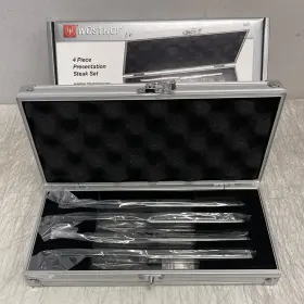 002293846095 W-STHOF Wusthof Steel Steak Knife Set Storage