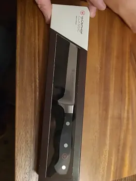 1040101416 W-STHOF Wusthof Classic Kitchen Boning Knife Steel