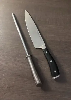 4596-7-20 W-STHOF Wusthof Classic Ikon Chefs Knife Honing