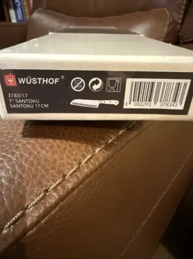 3783-17 W-STHOF / WUSTHOF Crafter Hollow Edge Santoku Knife
