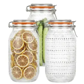 B0G4VQFK1D WACOI Glass Mason Jars Airtight Pack Half Gallon
