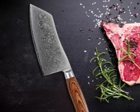 250567706952 WAKOLI Edib Pro Kitchen Knife Setdamascus Chef #3