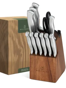 260737069091 WALDWERK Knife Set Kitchen Block Integrated Kit