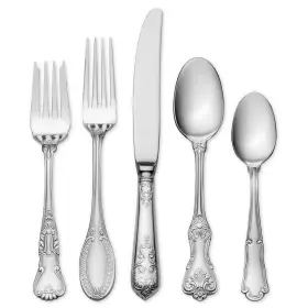 726088080146 WALLACE Steel Flatware Set Service #3