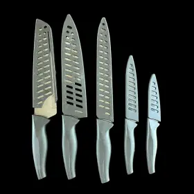 656165395446 WANBASION Steel Knife Set Kitchen Chef