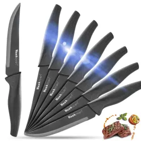 854YE040-030 WANBASION Serrated Steak Knives Set Standard