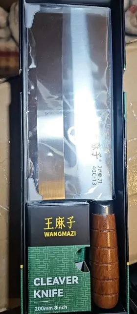 768534351165 WANGMAZI Kitchen Cleaver Slicing Knife Chef Slip