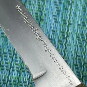 P91816 WASHINGTON FORGE Paring Knife Carbon Steel Blade Wood #2
