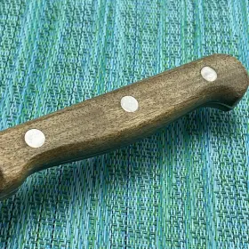 P91816 WASHINGTON FORGE Paring Knife Carbon Steel Blade Wood #3