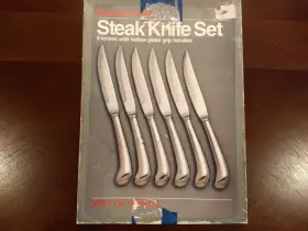 V82065L WASHINGTON FORGE Steak Knife Set Pistol Grip Spirit #2