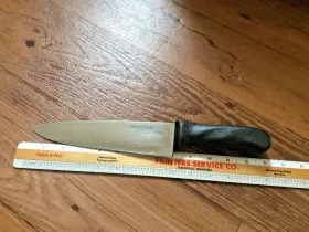 68208 WEAR-EVER Chefs Knife Kitchen Salad Meat Cheese
