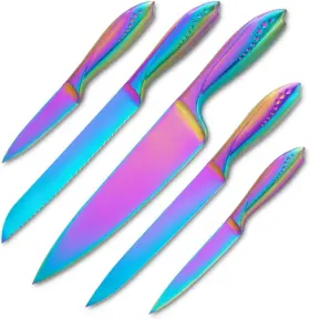 RS020 WELLSTAR Kitchen Knife Set Razor Sharp High Carbon