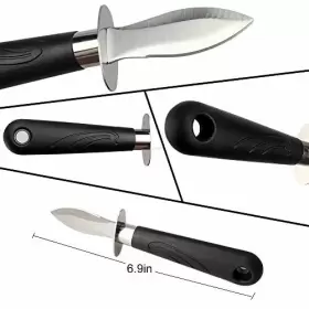 011709025951 WENDOM Oyster Knife Shucker Set Shucking Gloves #2