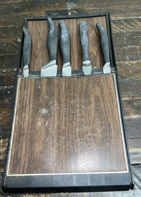 L-2152 WEST BEND Steel Kitchen Knife Set