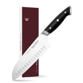 WWVELINA103 WICKWILLOW Santoku Knife Vegetable Chopping Chefs