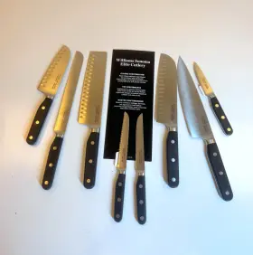 7638424 WILLIAMS-SONOMA Elite Essential Knife Set Solingen