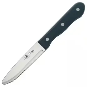313055782792 WINCO Steel Tang Steak Knives Round Tip Set