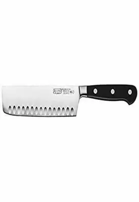 811642005021 WINCO Acero Nakiri Knife Hollow Asian