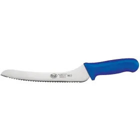 842169103419 WINCO Serrated Bread Pastry Knife Offset Handle