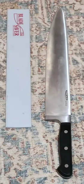 KFP-120 WINCO Tang Forged Chef Knife Blade Saver