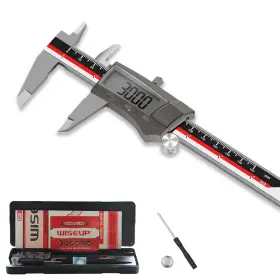 WP080701 WISEUP Digital Caliper Steel Waterproof Dustproof