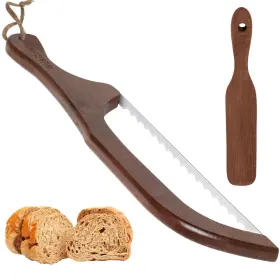 762716218000 WIZ QUIRKZ Spatula Steel Bread Bow Knife Cover