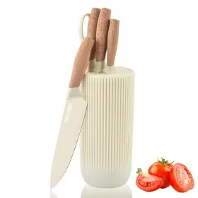 728872264749 WIZTOYNIA Knife Set Kitchen Anti Stick Stai