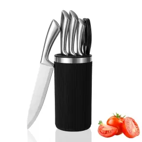 728872264985 WIZTOYNIA Knife Set Kitchen Block Anti Rus