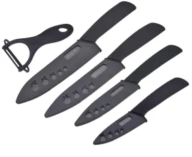 Cidao-hei WOLF WAR Ceramic Knife Set Cover Kitchen Knif
