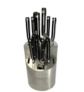 10TH WOLFGANG PUCK Knife Set Holder Scissors #2