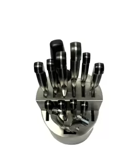 10TH WOLFGANG PUCK Knife Set Holder Scissors #3