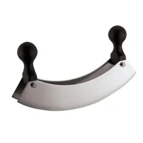 48215-30 WORLD CUISINE Double Mezzaluna Knife