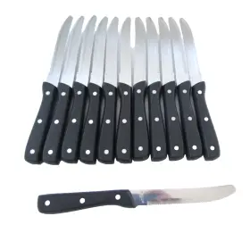 201-2682 WORLD TABLEWARE Classic Steak Knife Set Steel