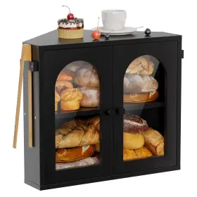 B0FQB987M7 WOWLIVE Corner Bread Box Kitchen Countertop