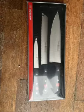 002293106144 WUSTHOF Gourmet Steel Starter Set #2