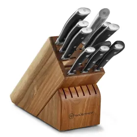 1090371101 WUSTHOF Classic Ikon Block Set Acacia