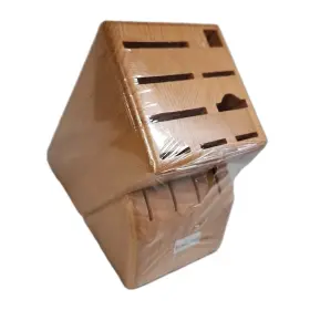 2263-100 WUSTHOF Slot Wooden Knife Block Oak Wood Natural