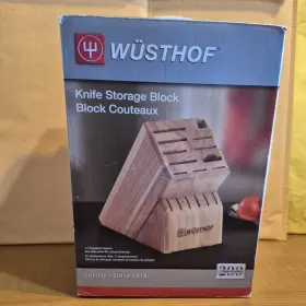 7263 WUSTHOF Slot Knife Wood Block Box