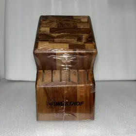 7267-17-100 WUSTHOF Slot Wooden Knife Block Acacia Wood